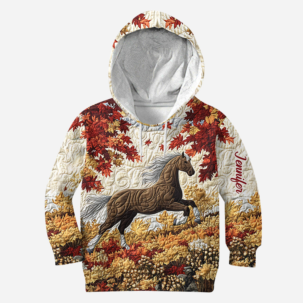 Passionnés de chevaux ? Sweat à capuche et legging personnalisés à motif cheval.