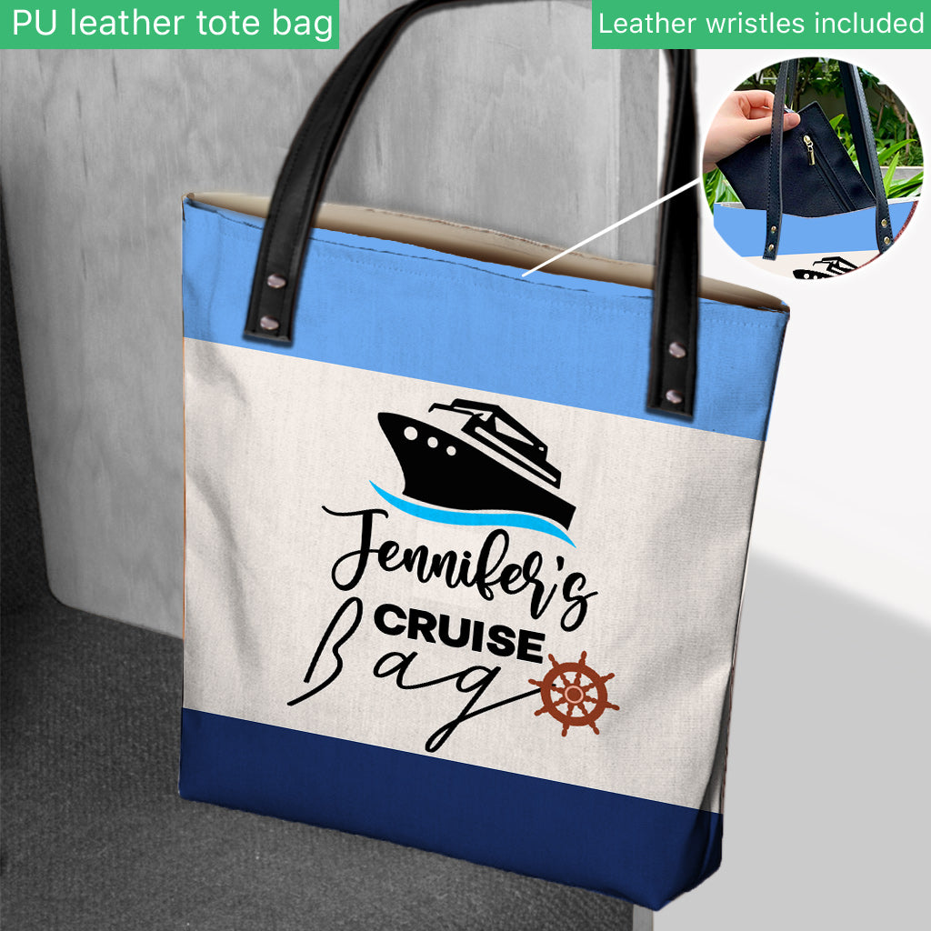 Croisière tricolore - Sac fourre-tout de croisière personnalisé