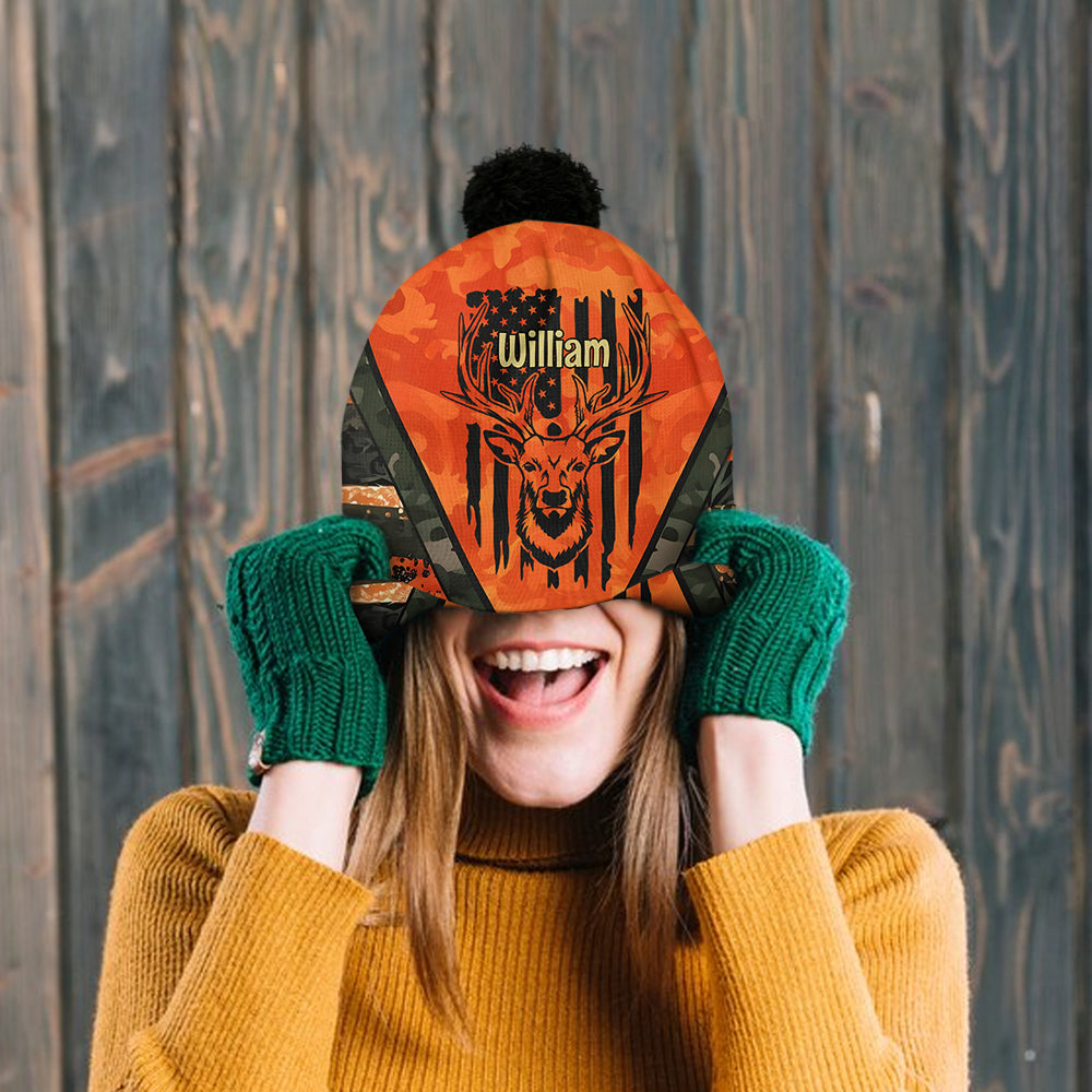 Love Hunting - Personalized Hunting Beanie Hat