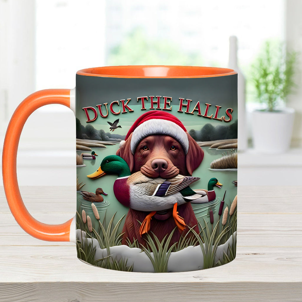 Mug à motif chasse Duck The Halls