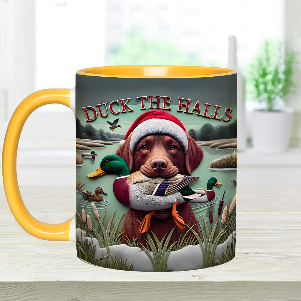 Mug à motif chasse Duck The Halls