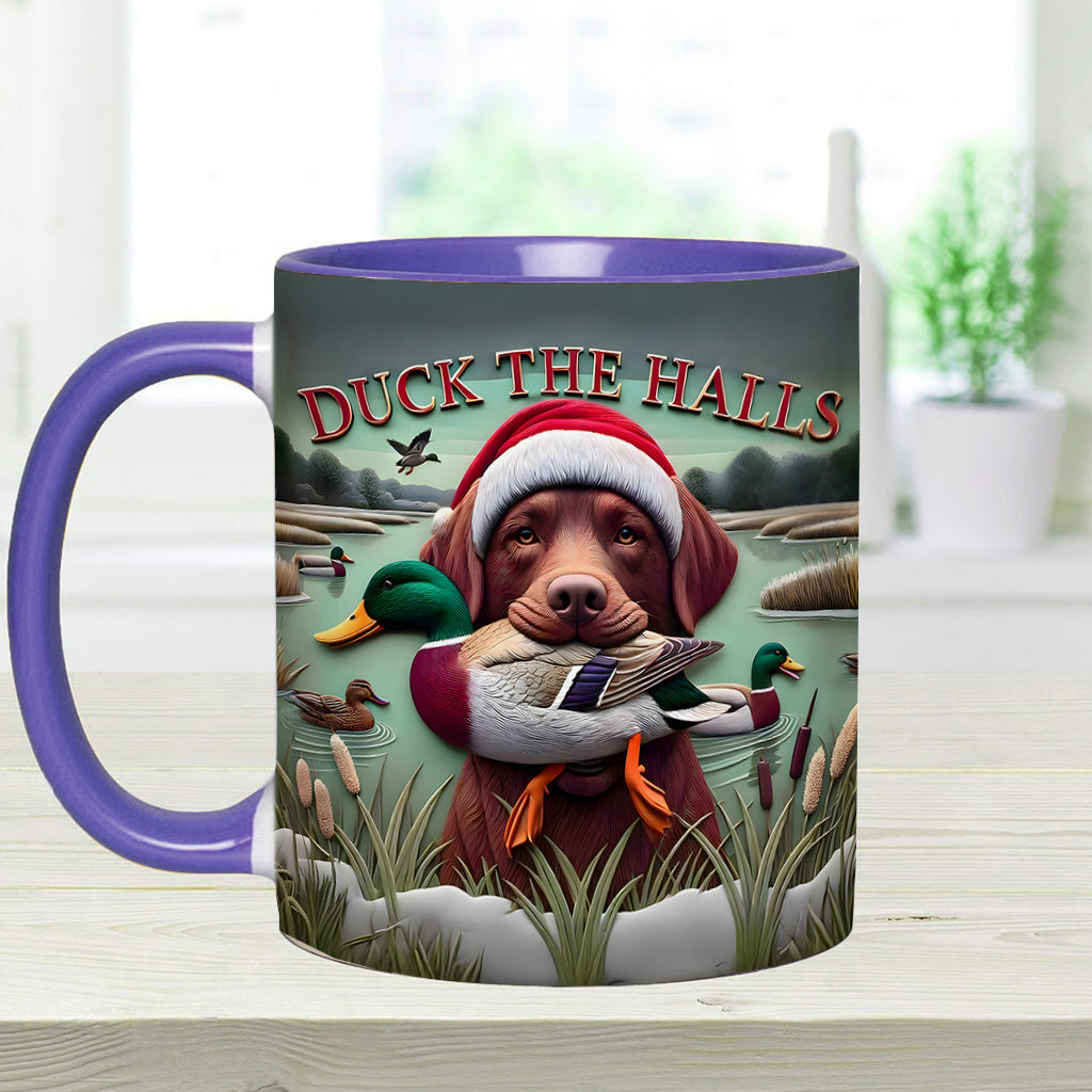 Mug à motif chasse Duck The Halls