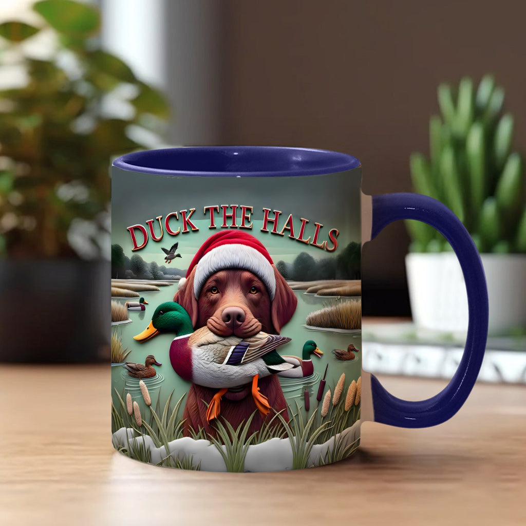 Mug à motif chasse Duck The Halls