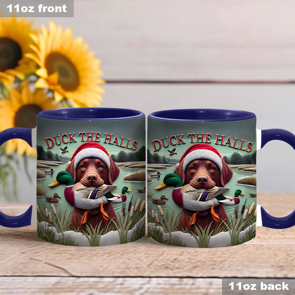 Mug à motif chasse Duck The Halls