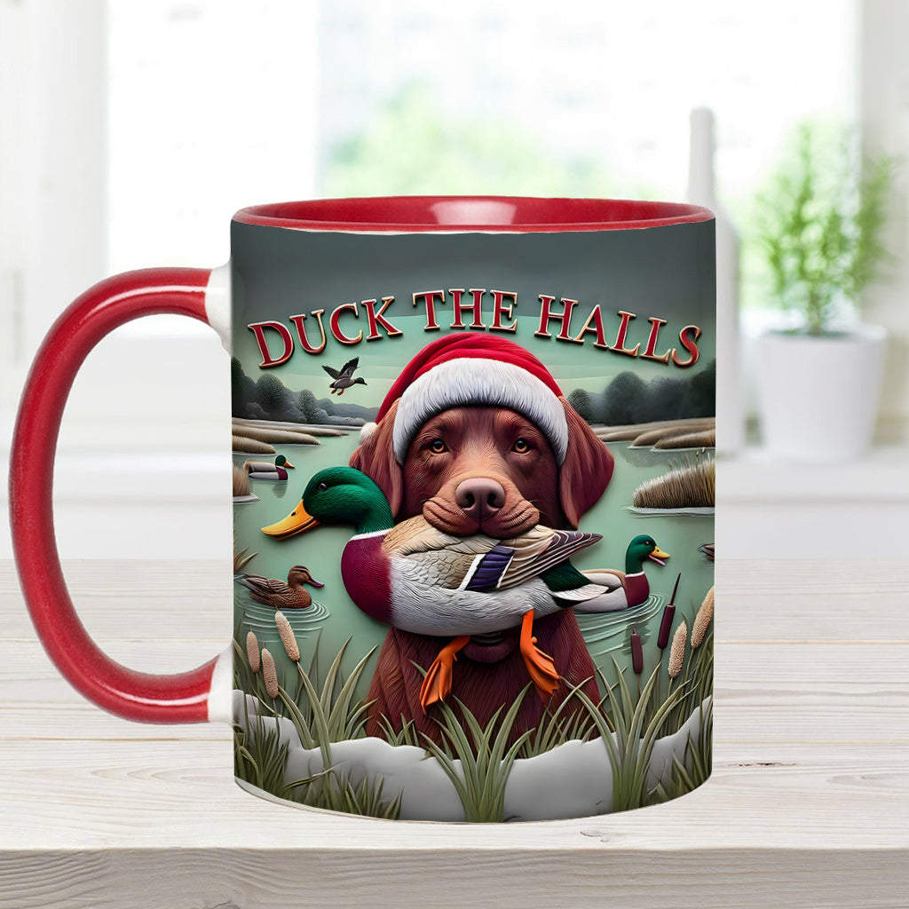 Mug à motif chasse Duck The Halls