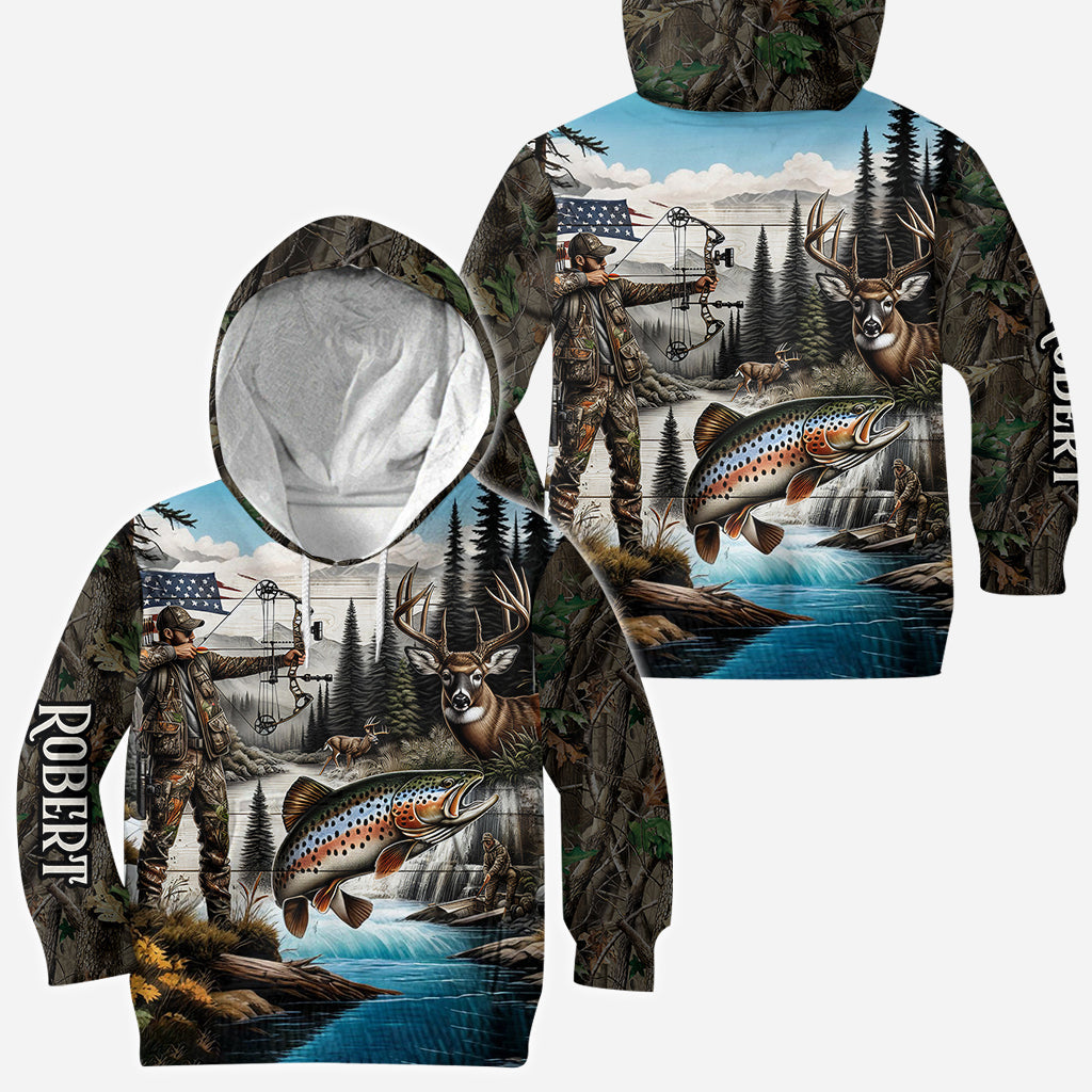 T-shirt personnalisé « La chasse, c'est la passion »