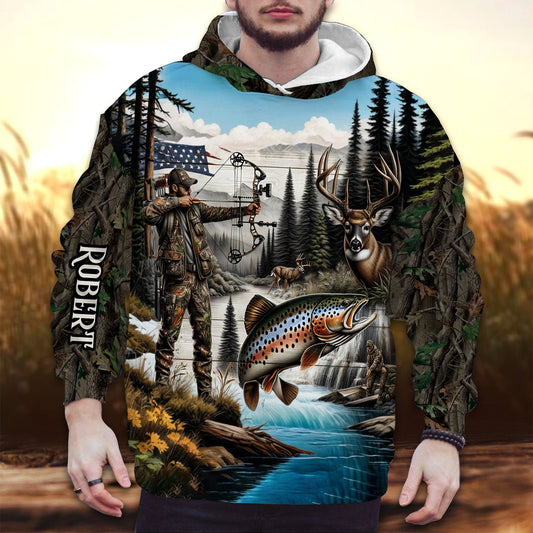 T-shirt personnalisé « La chasse, c'est la passion »