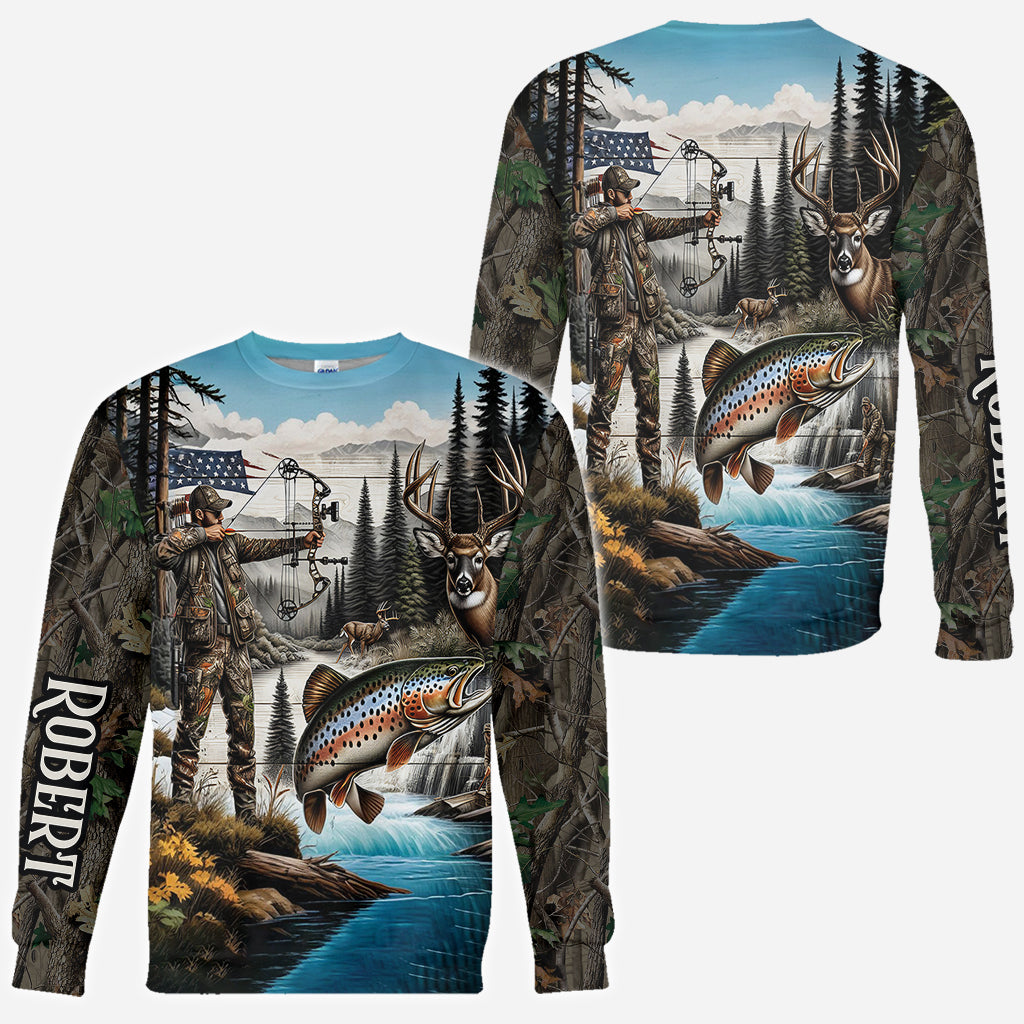 T-shirt personnalisé « La chasse, c'est la passion »