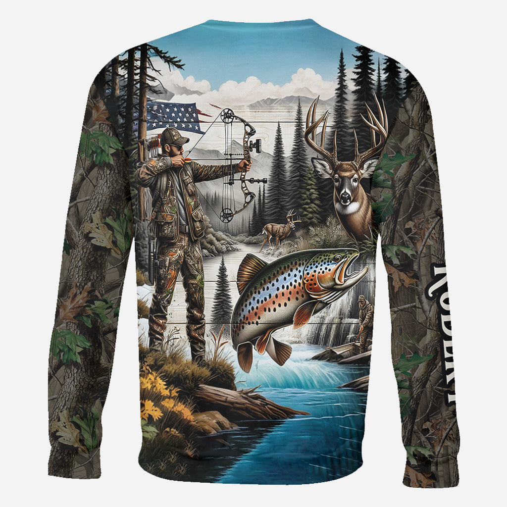 T-shirt personnalisé « La chasse, c'est la passion »