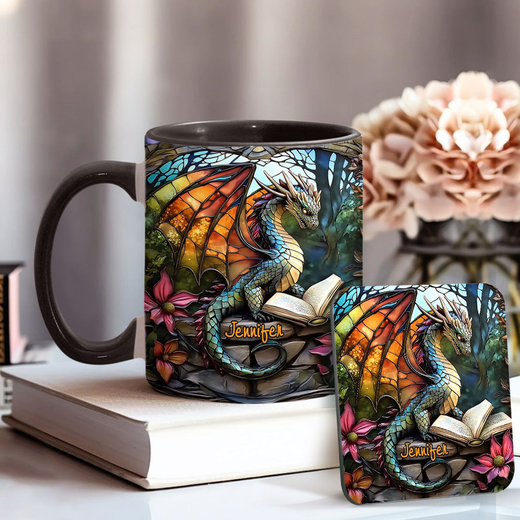 Mug personnalisé « J’adore les dragons »