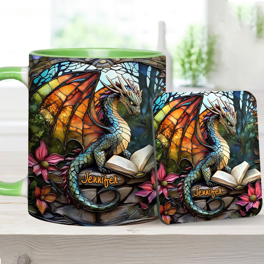 Mug personnalisé « J’adore les dragons »