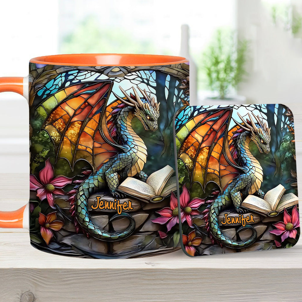Mug personnalisé « J’adore les dragons »