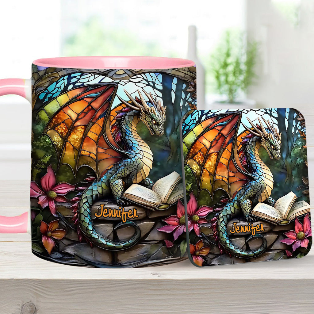 Mug personnalisé « J’adore les dragons »