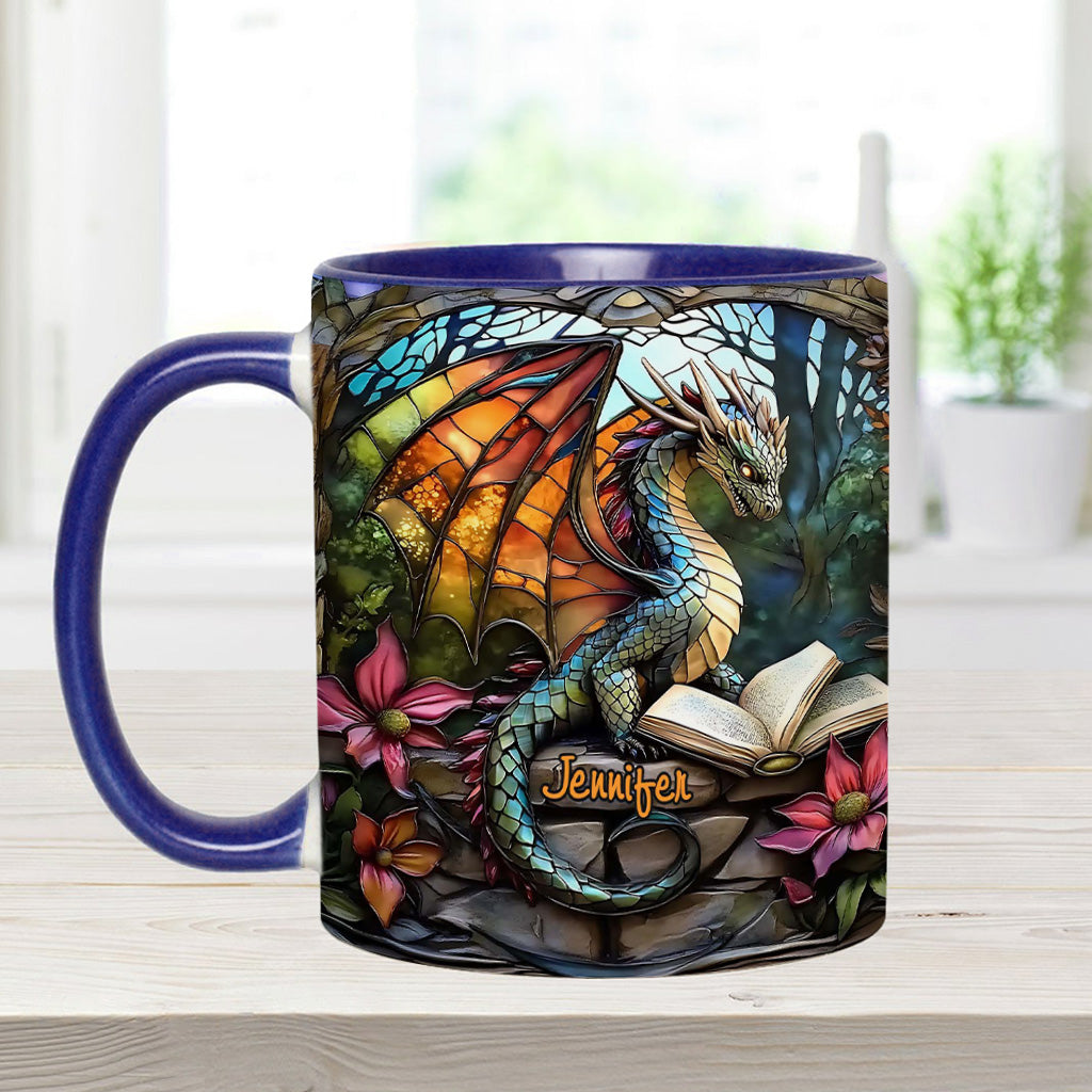 Mug personnalisé « J’adore les dragons »