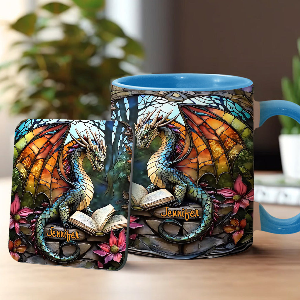 Mug personnalisé « J’adore les dragons »