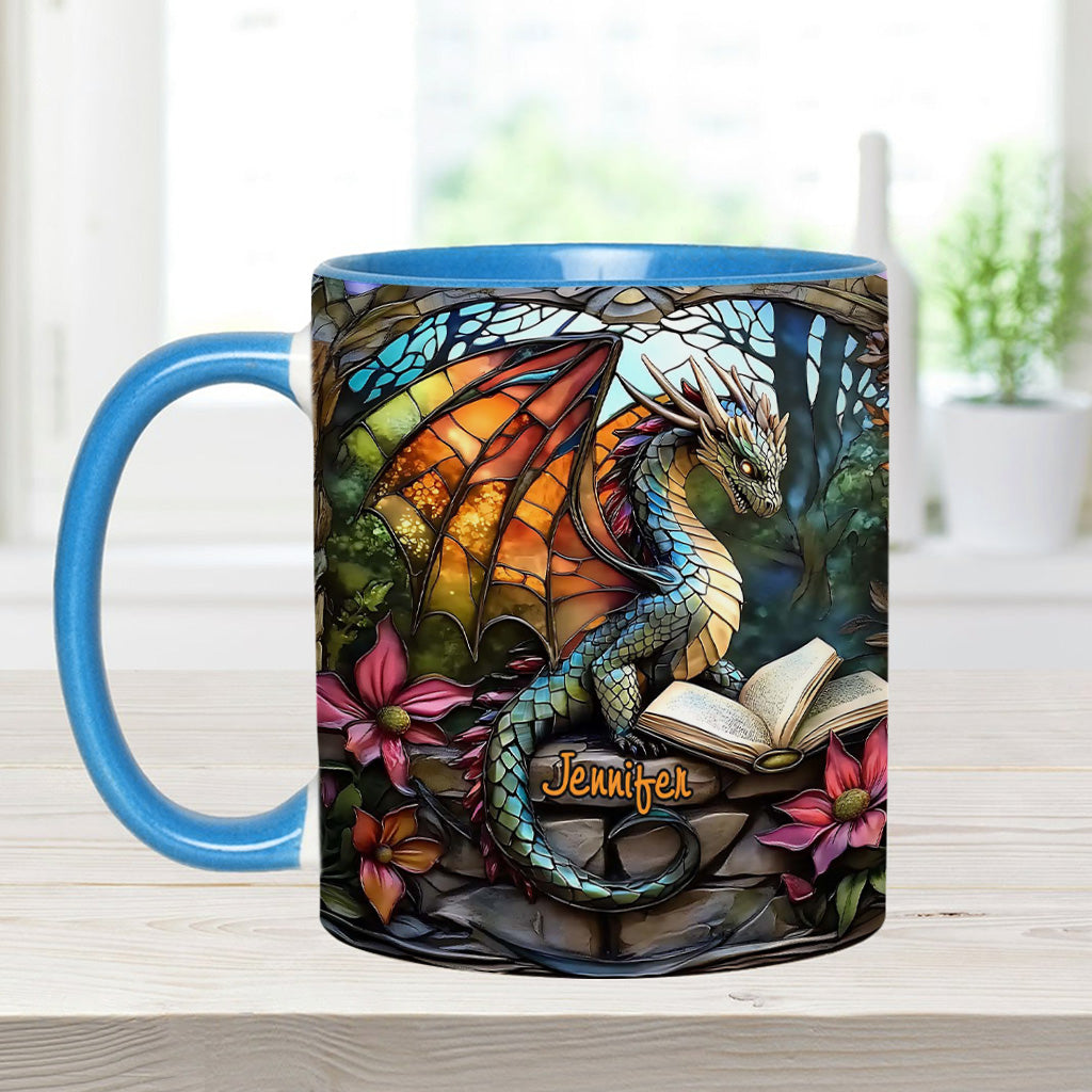 Mug personnalisé « J’adore les dragons »
