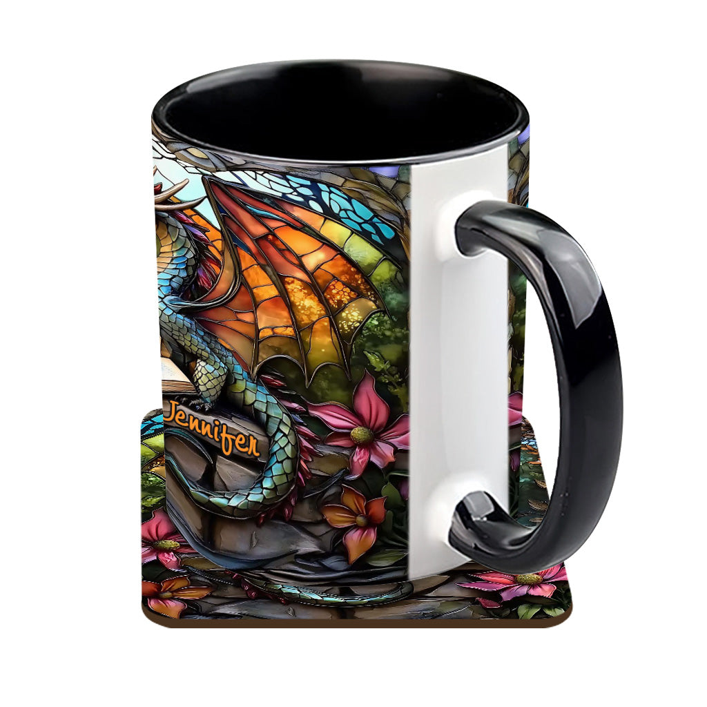 Mug personnalisé « J’adore les dragons »