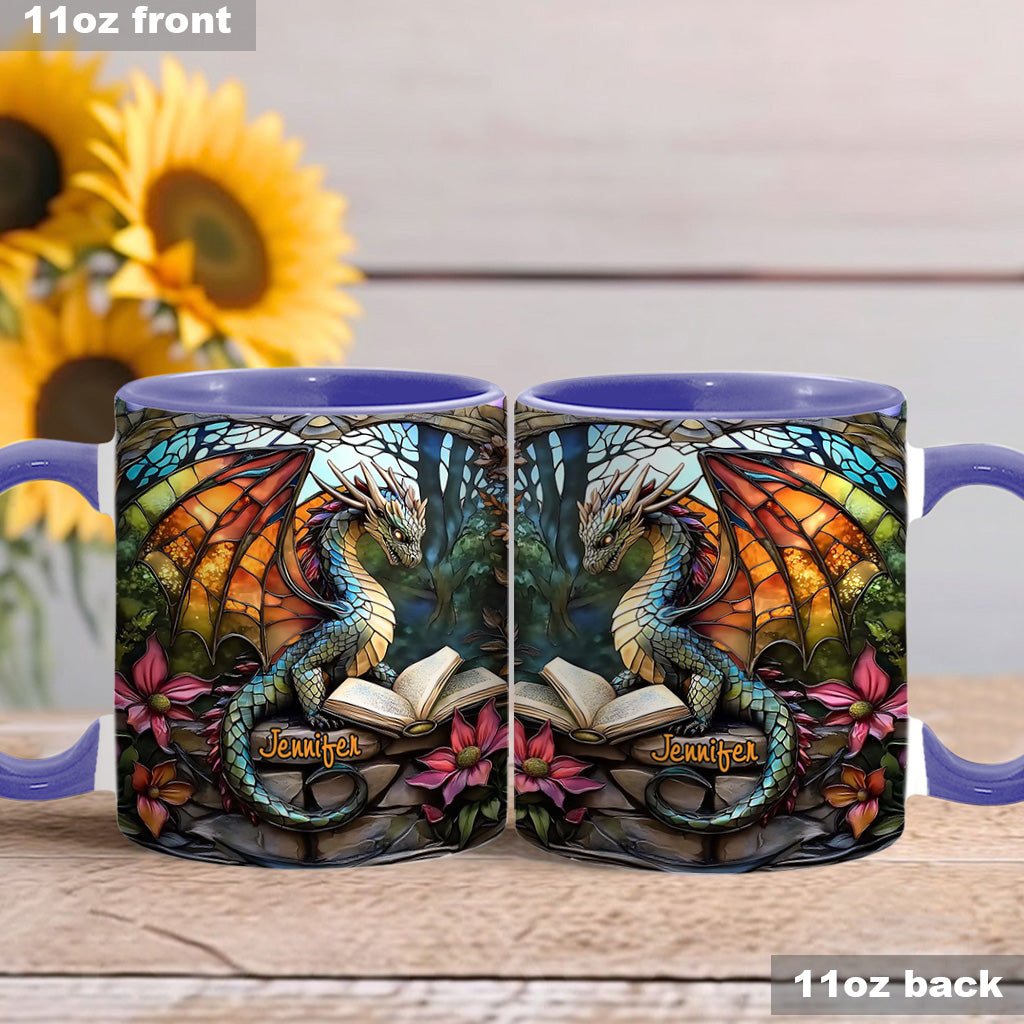 Mug personnalisé « J’adore les dragons »