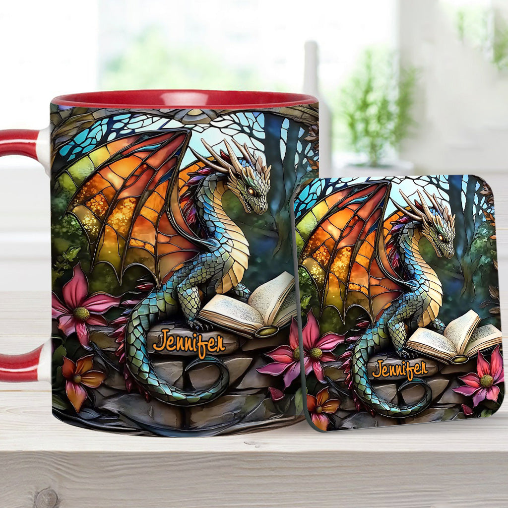 Mug personnalisé « J’adore les dragons »