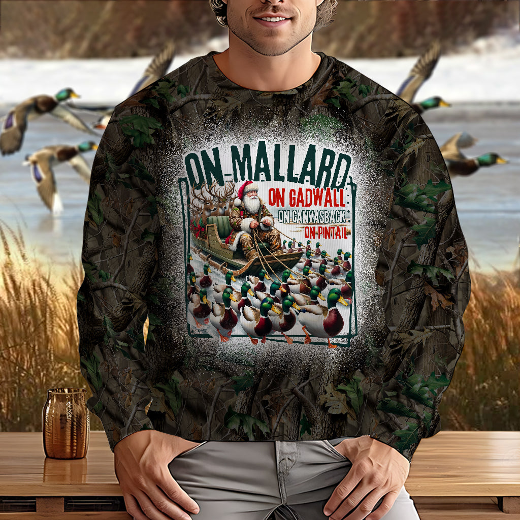 Chasse aux canards - Pull moche de chasse