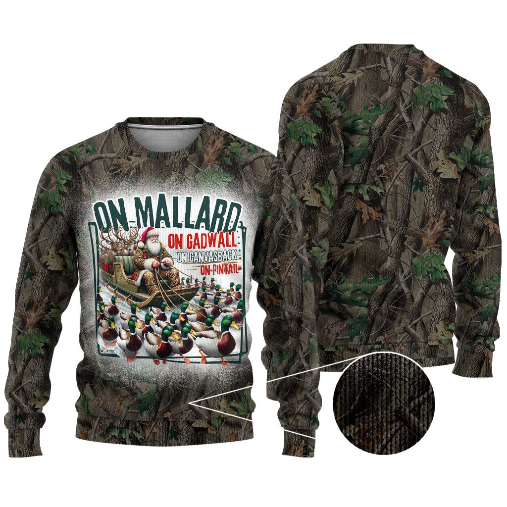 Chasse aux canards - Pull moche de chasse