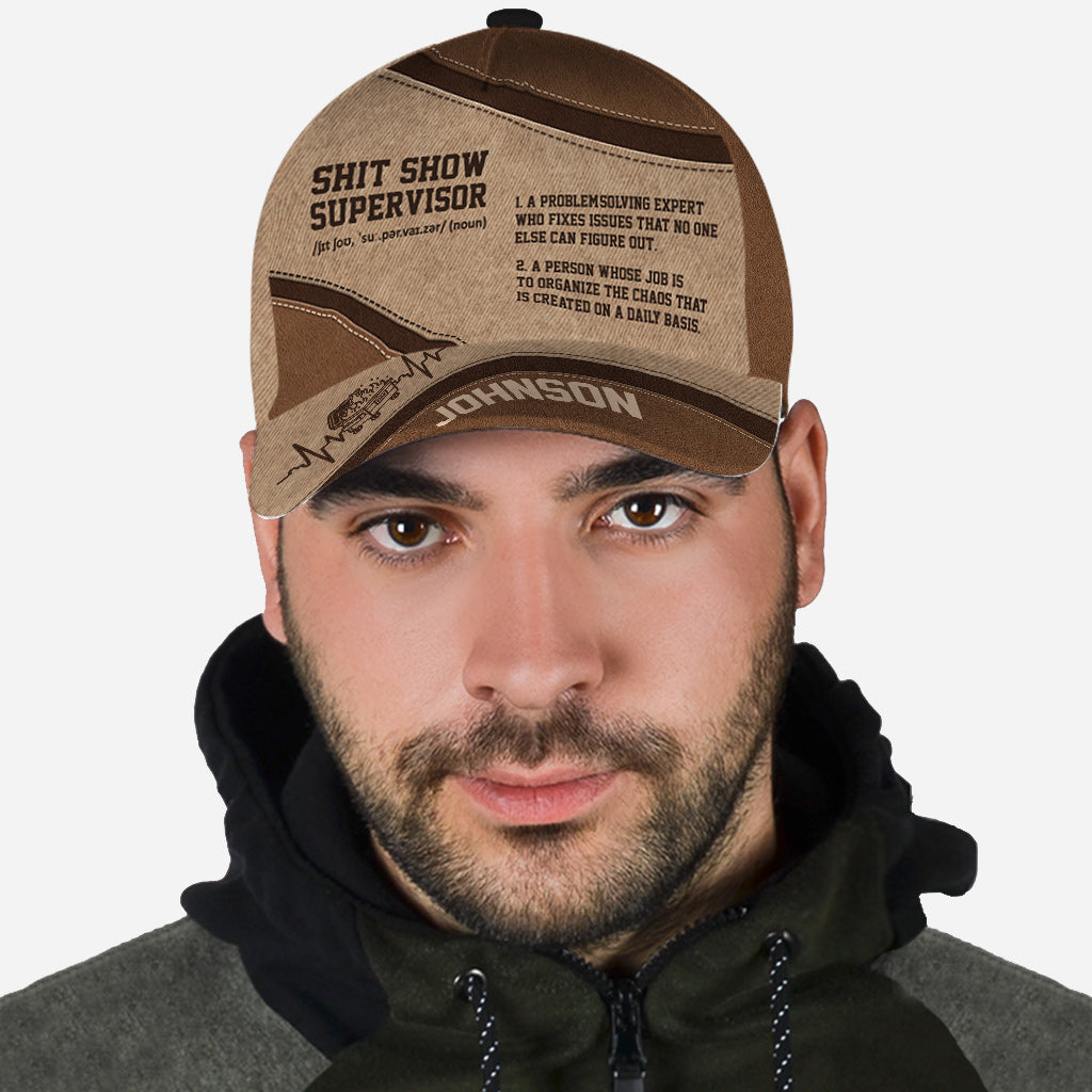 Shit Show Supervisor - Personalized Colleague Classic Cap