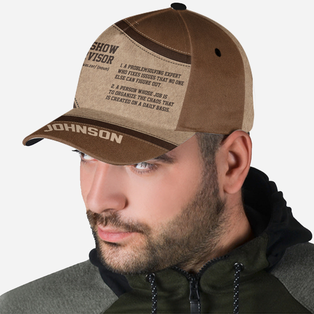Shit Show Supervisor - Personalized Colleague Classic Cap