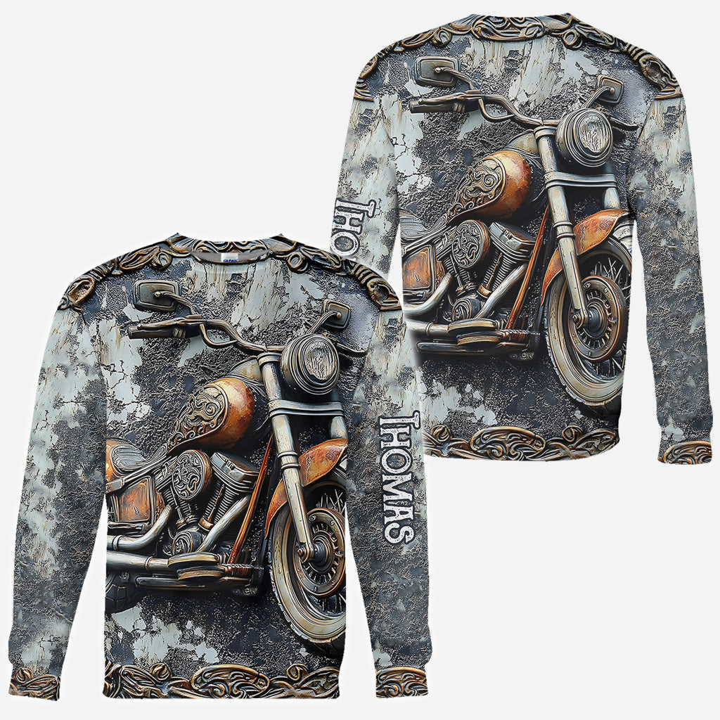 T-shirt motard personnalisé « Heure de rouler »