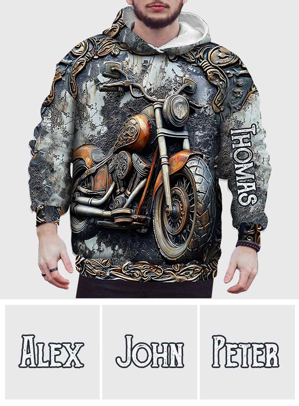 T-shirt motard personnalisé « Heure de rouler »