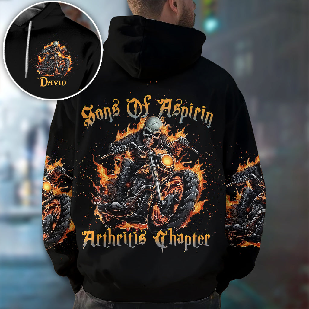 Son Of Aspirin - Personalized Biker All Over Shirt