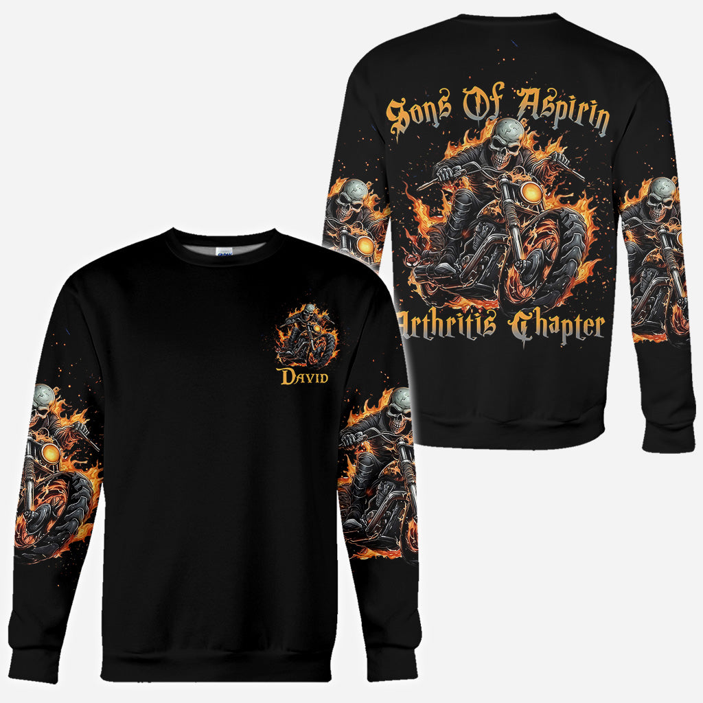 Son Of Aspirin - Personalized Biker All Over Shirt