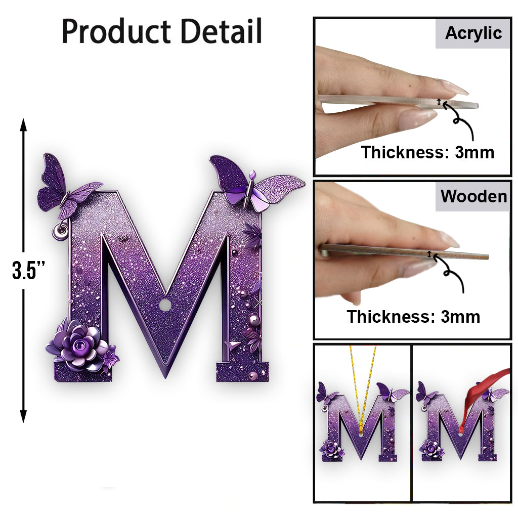 Love Butterflies - Personalized Butterfly Ornament