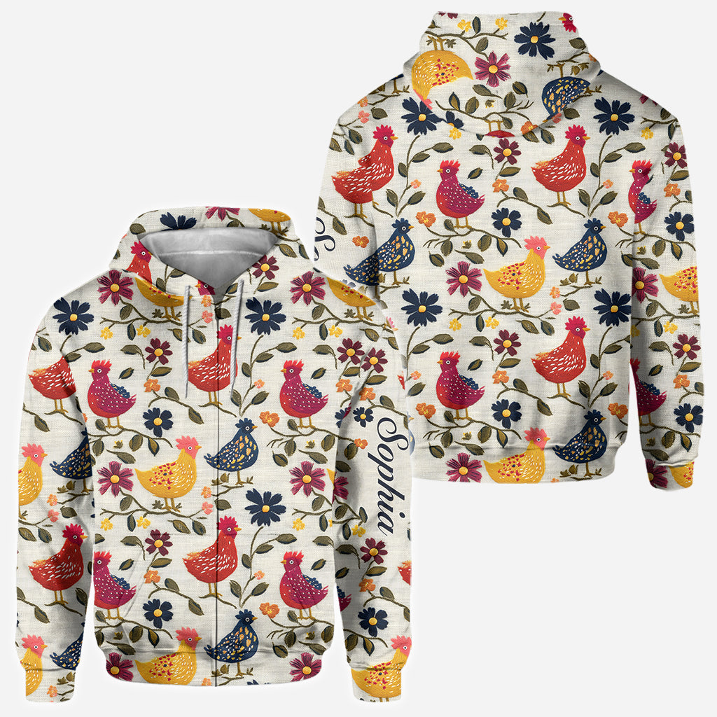 Chicken Lover - Personalized Chicken All Over Shirt