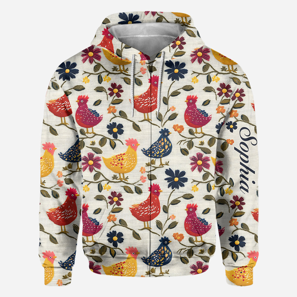 Chicken Lover - Personalized Chicken All Over Shirt