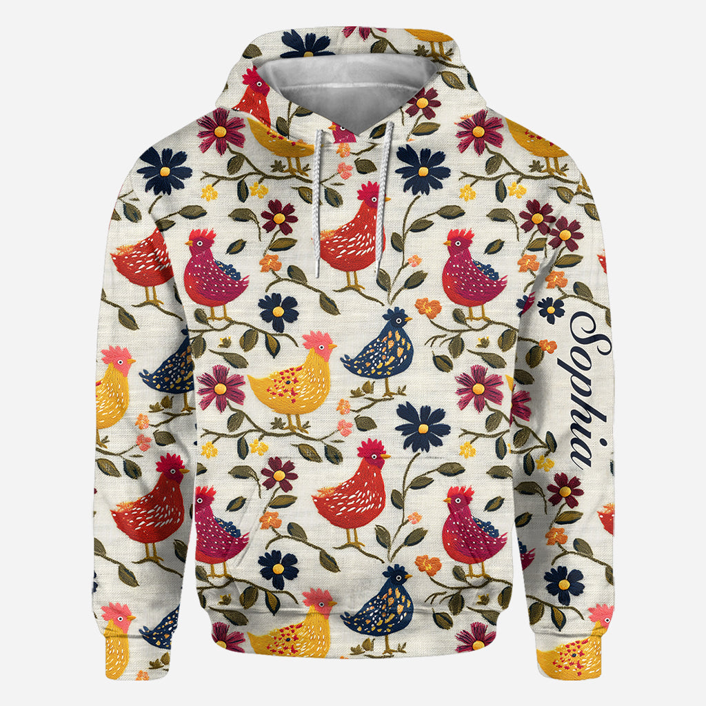 Chicken Lover - Personalized Chicken All Over Shirt