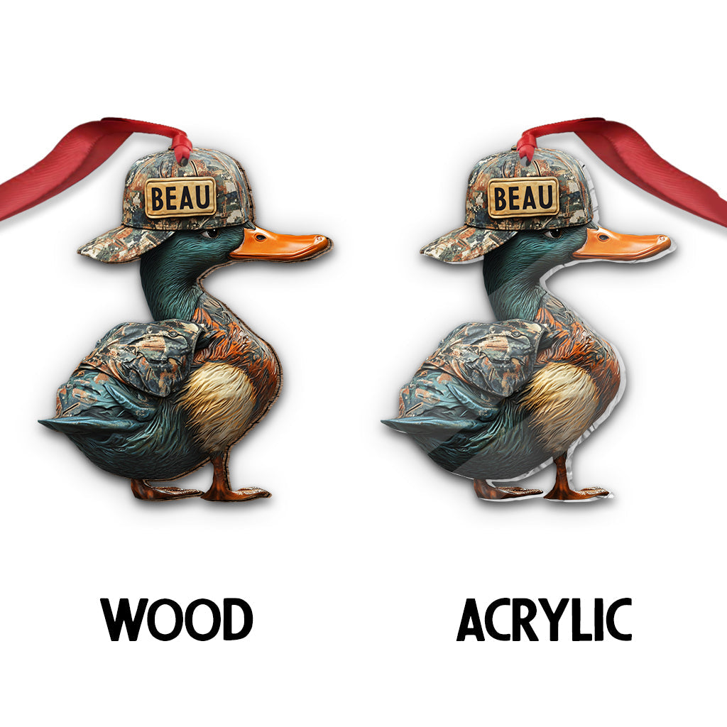 Duck Hunting - Personalized Hunting Ornament