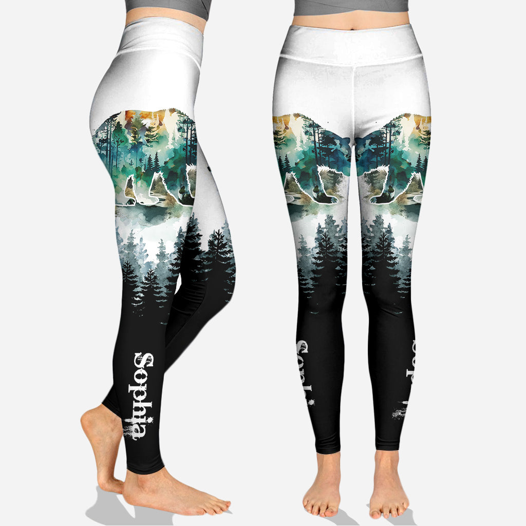 Vie de camping - Sweat à capuche et leggings de camping personnalisés