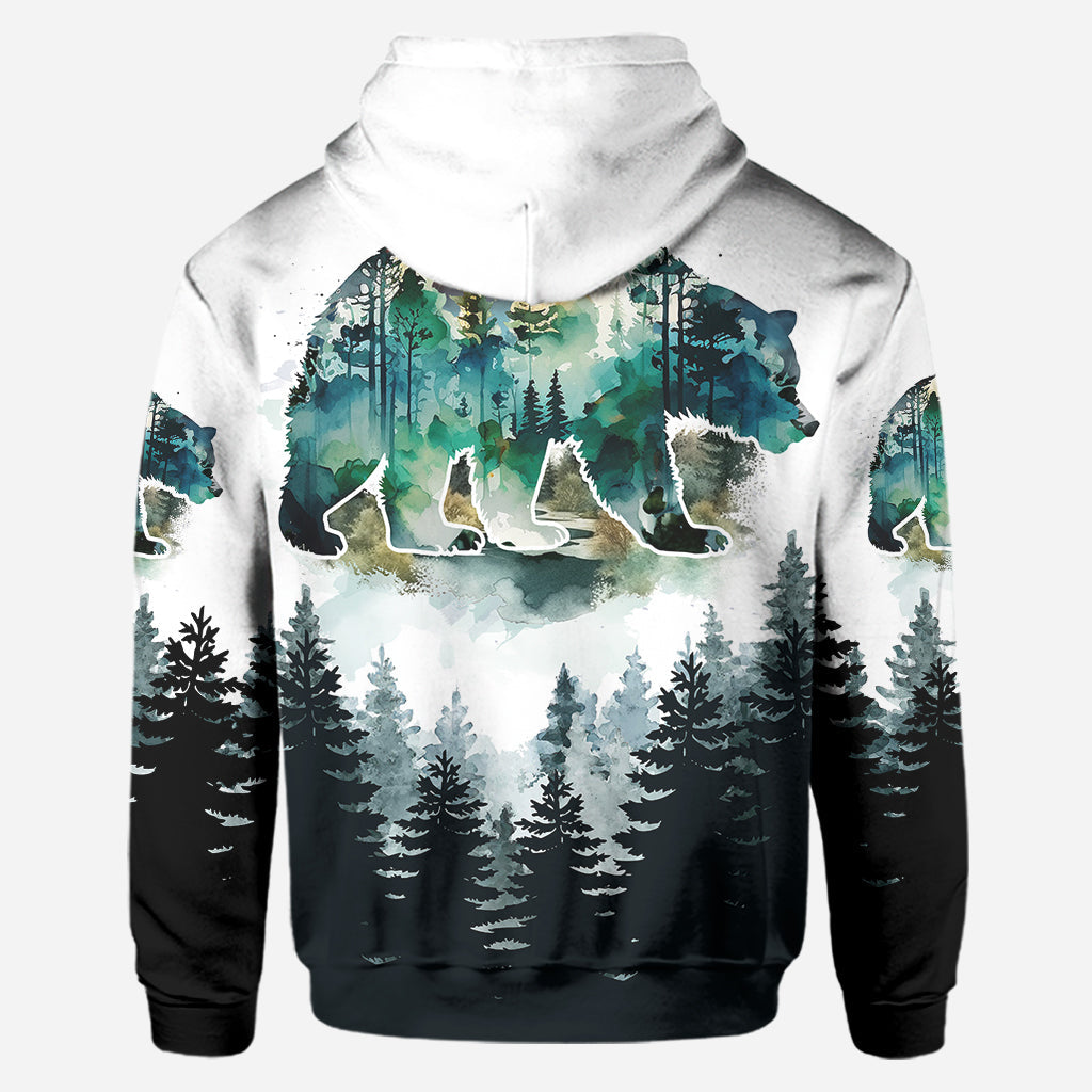 Vie de camping - Sweat à capuche et leggings de camping personnalisés