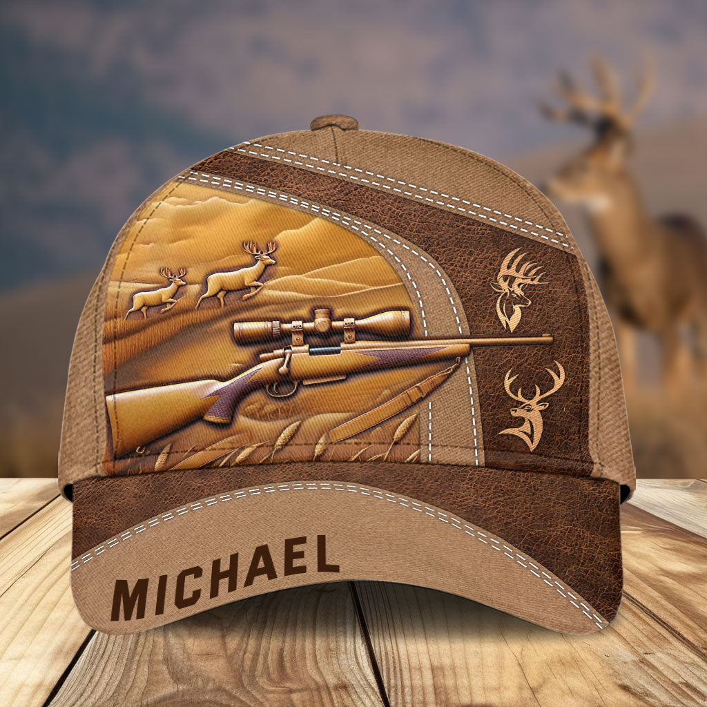 Passionné de chasse - Casquette de chasse classique personnalisée