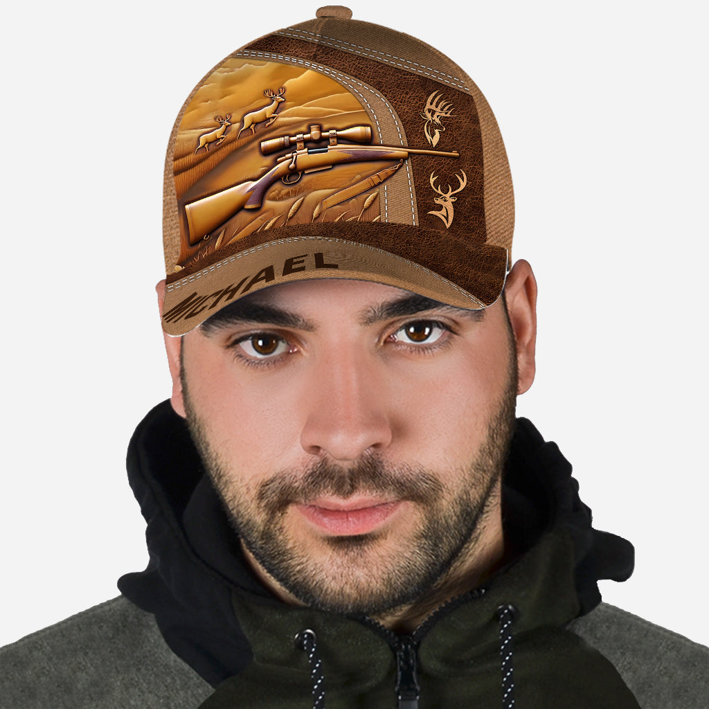 Passionné de chasse - Casquette de chasse classique personnalisée