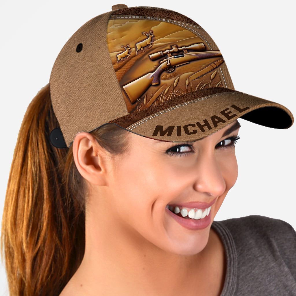 Passionné de chasse - Casquette de chasse classique personnalisée