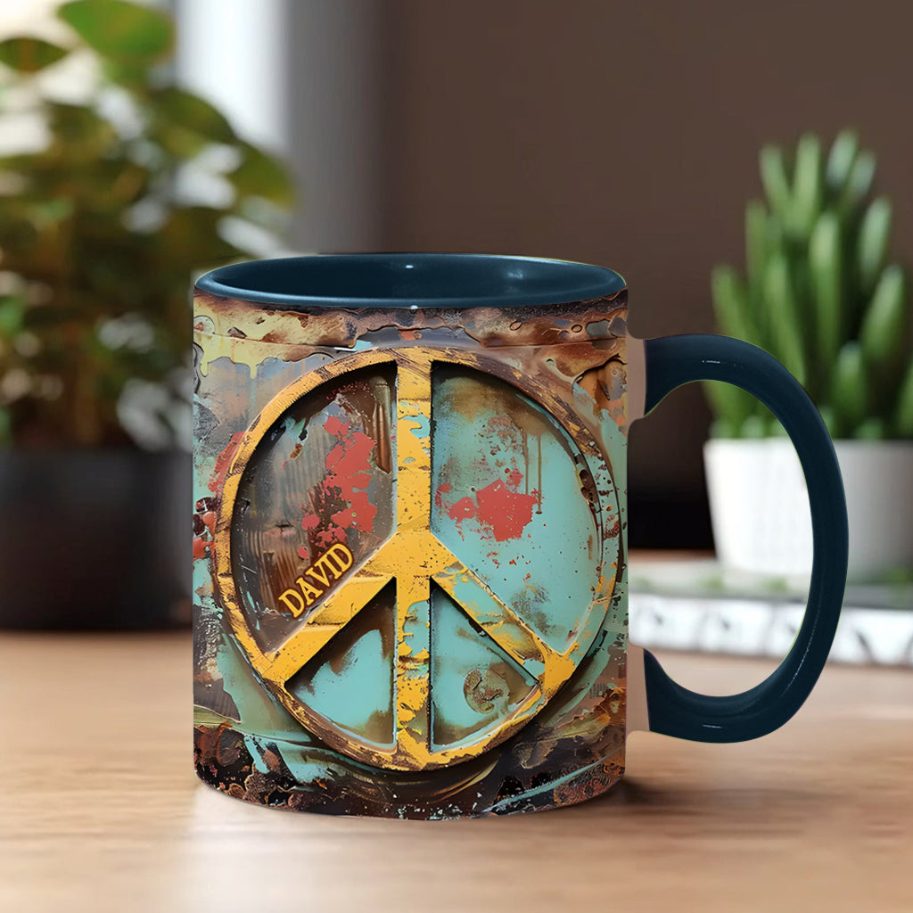 Hippie Soul - Personalized Hippie Accent Mug