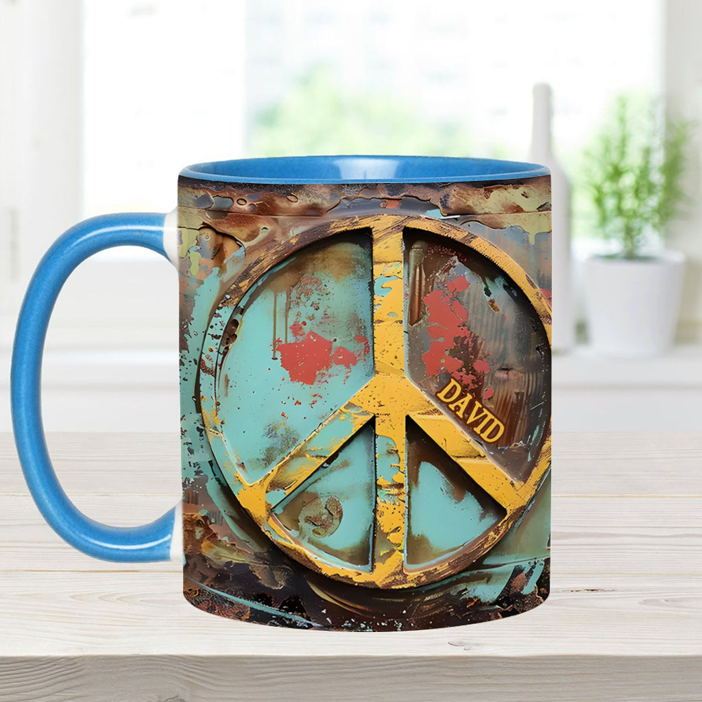 Hippie Soul - Personalized Hippie Accent Mug
