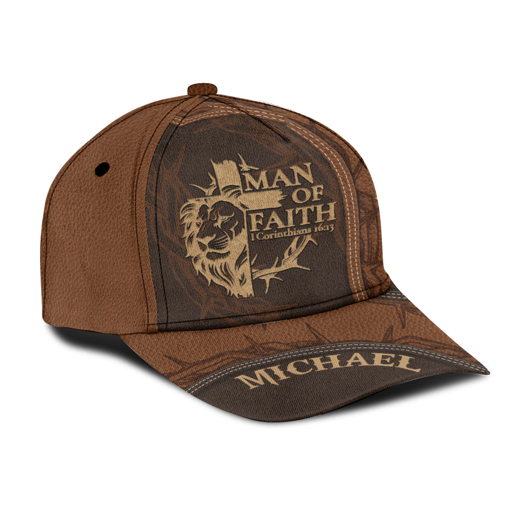 Homme de foi - Casquette chrétienne classique personnalisée
