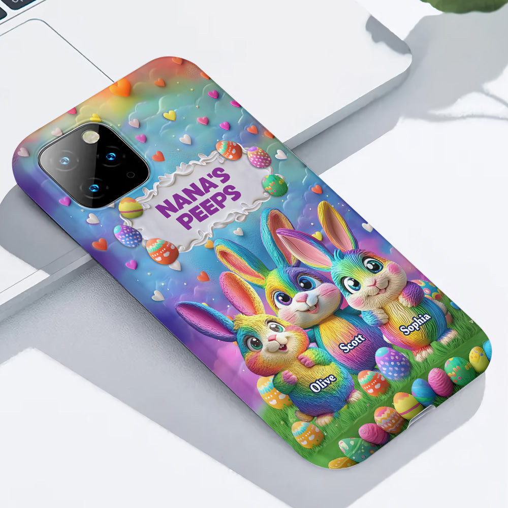 Coque de téléphone personnalisée « Grandma's Peeps » avec impression intégrale