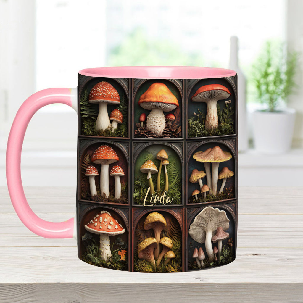 Mushroom Collection - Personalized Mushroom Accent Mug