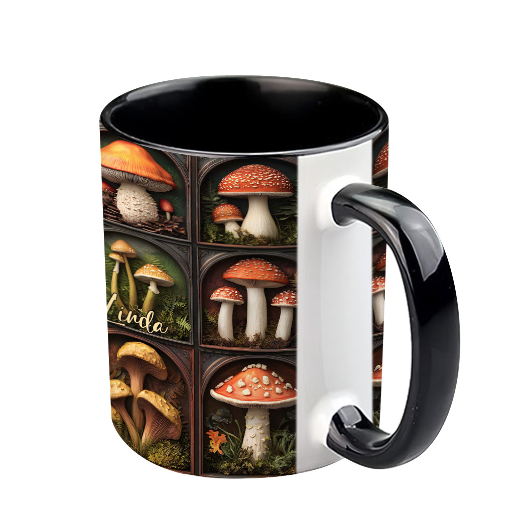 Mushroom Collection - Personalized Mushroom Accent Mug