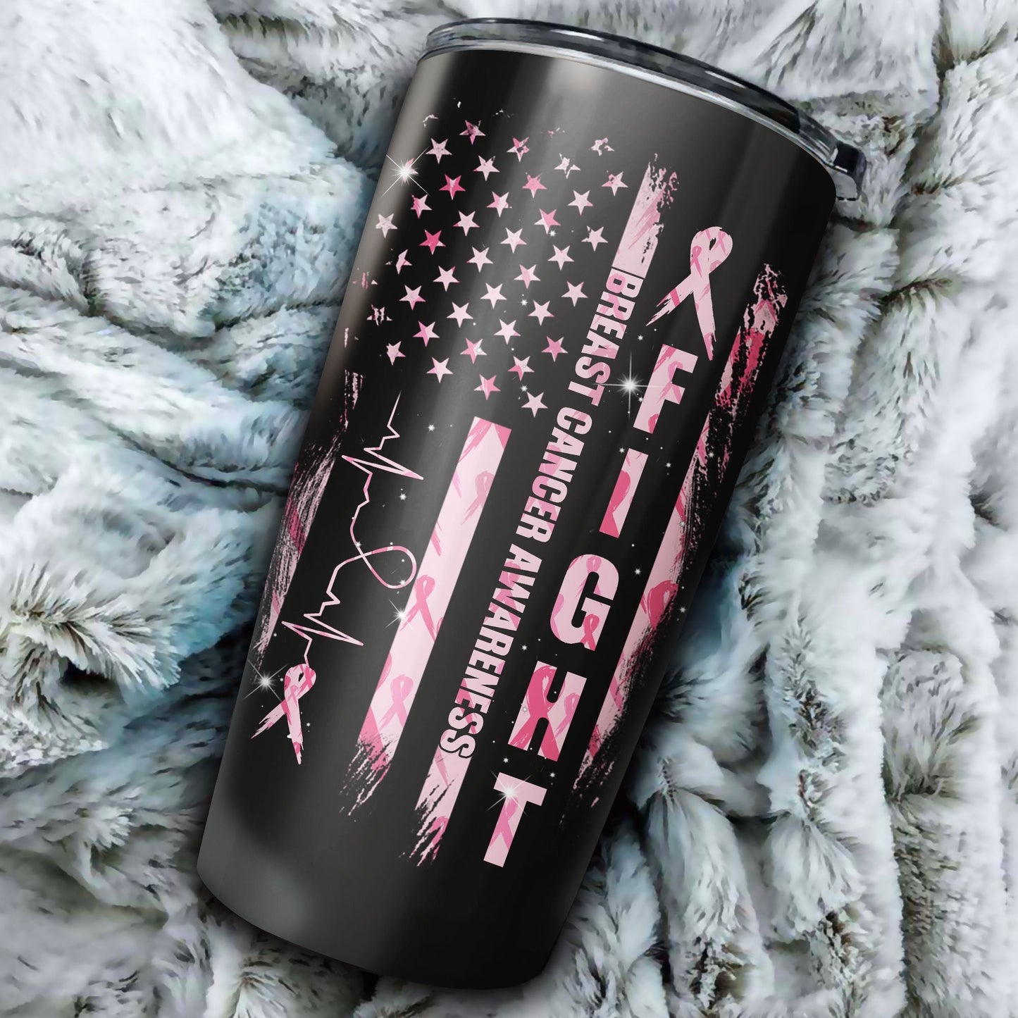 Gobelet Fight Flag - Sensibilisation au cancer 0822