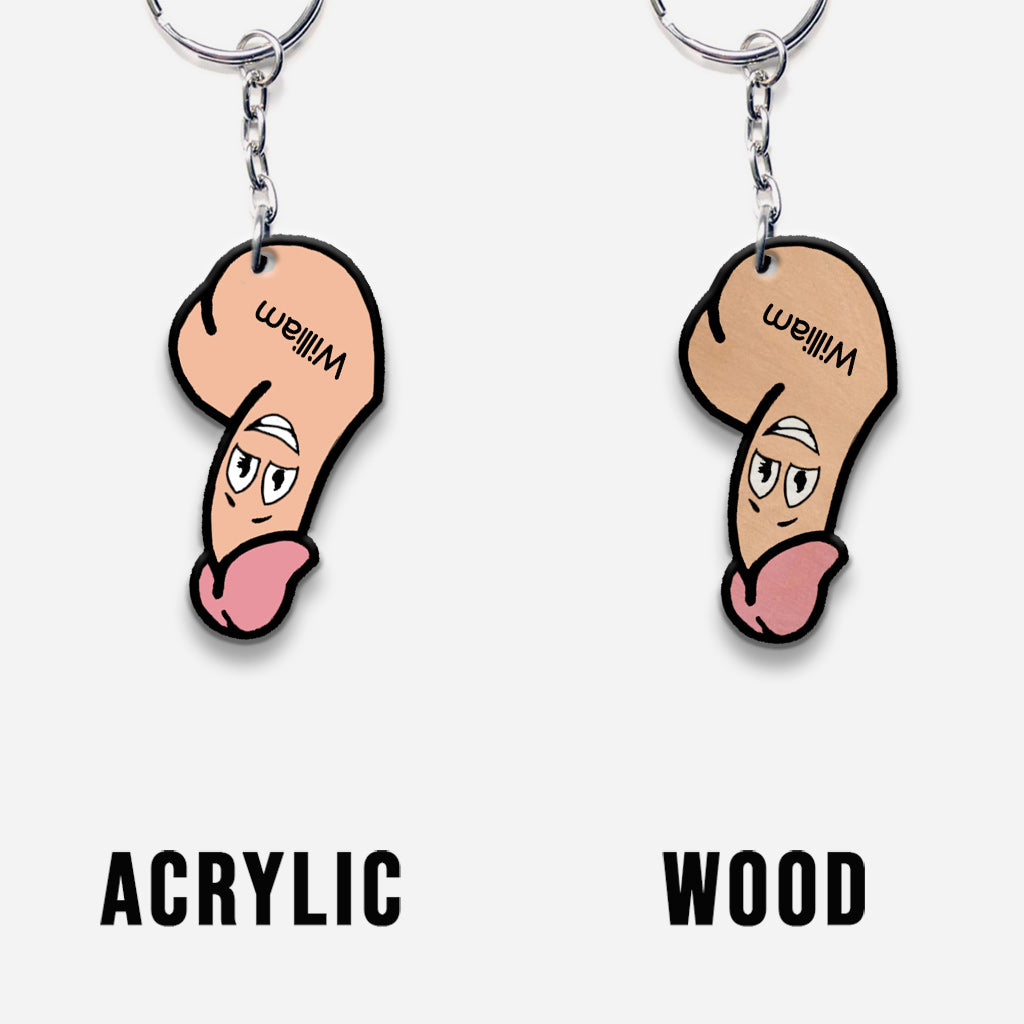 Couple Perfect Match - Personalized Couple Keychain