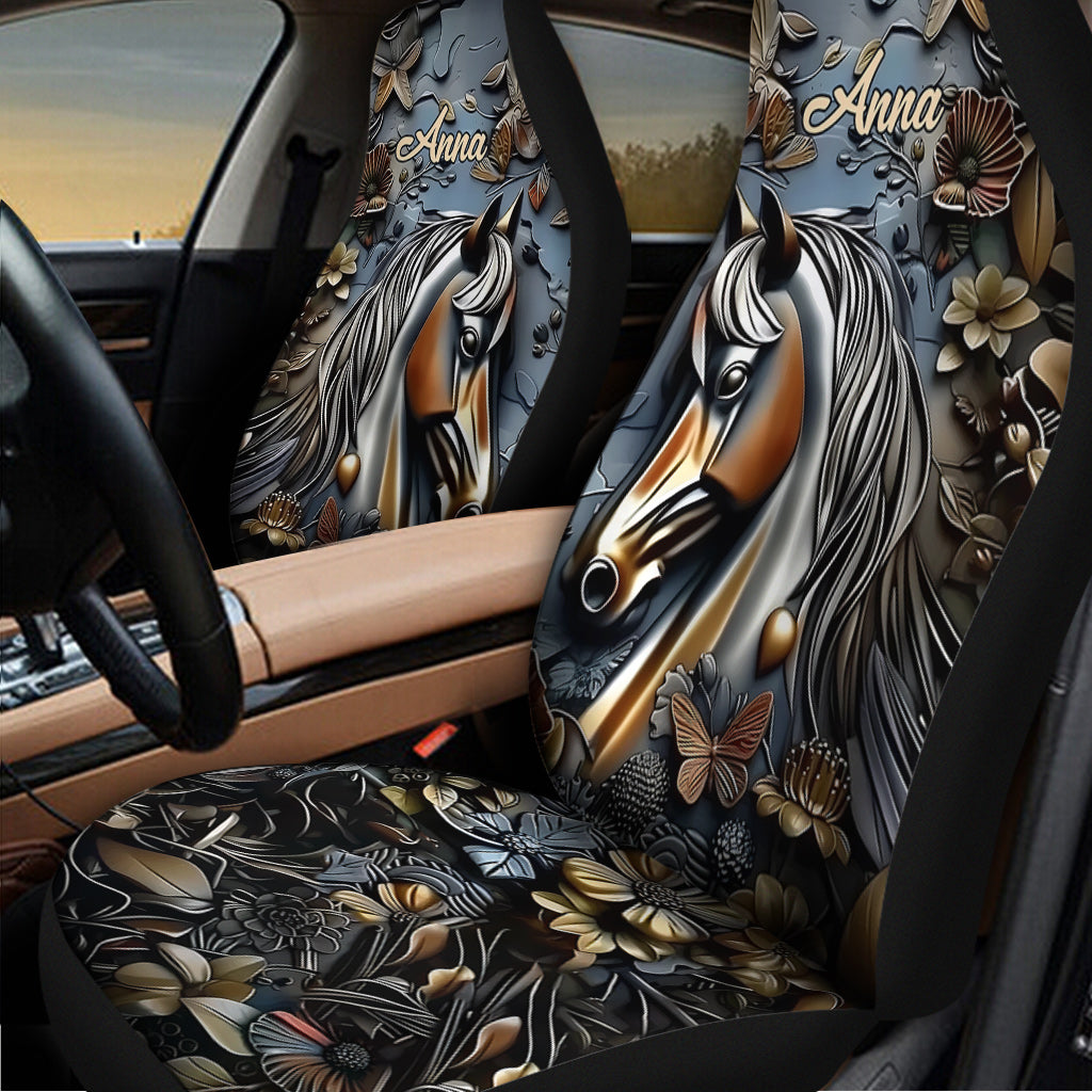 Stunning Horse - Personalized Horse Seat Covers